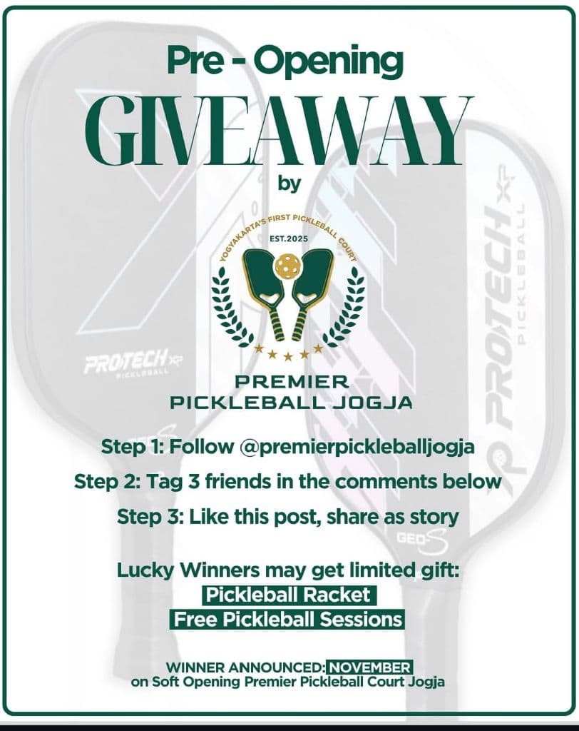 Premier Pickleball Jogja media 1