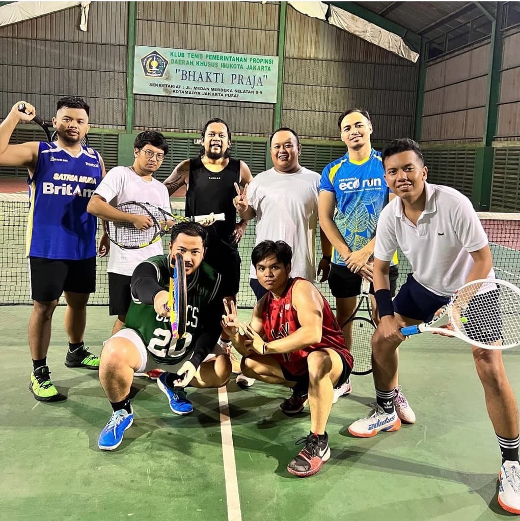 Partai Tenis Indonesia media 4