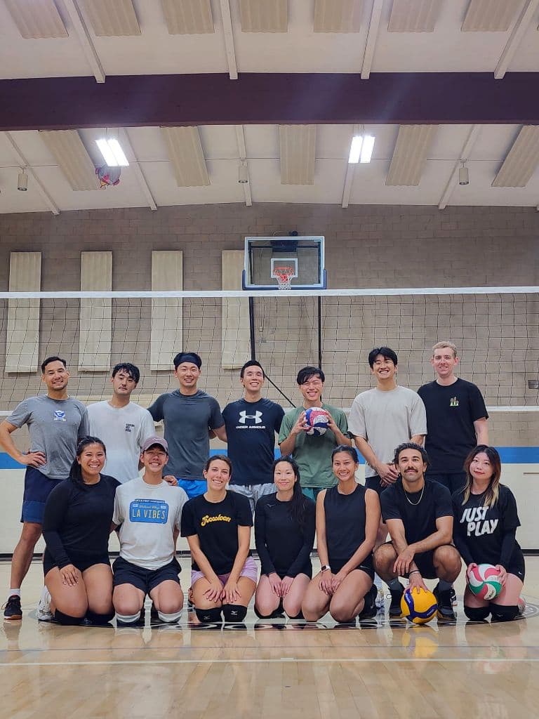 Indoor volleyball scrimmage media 1