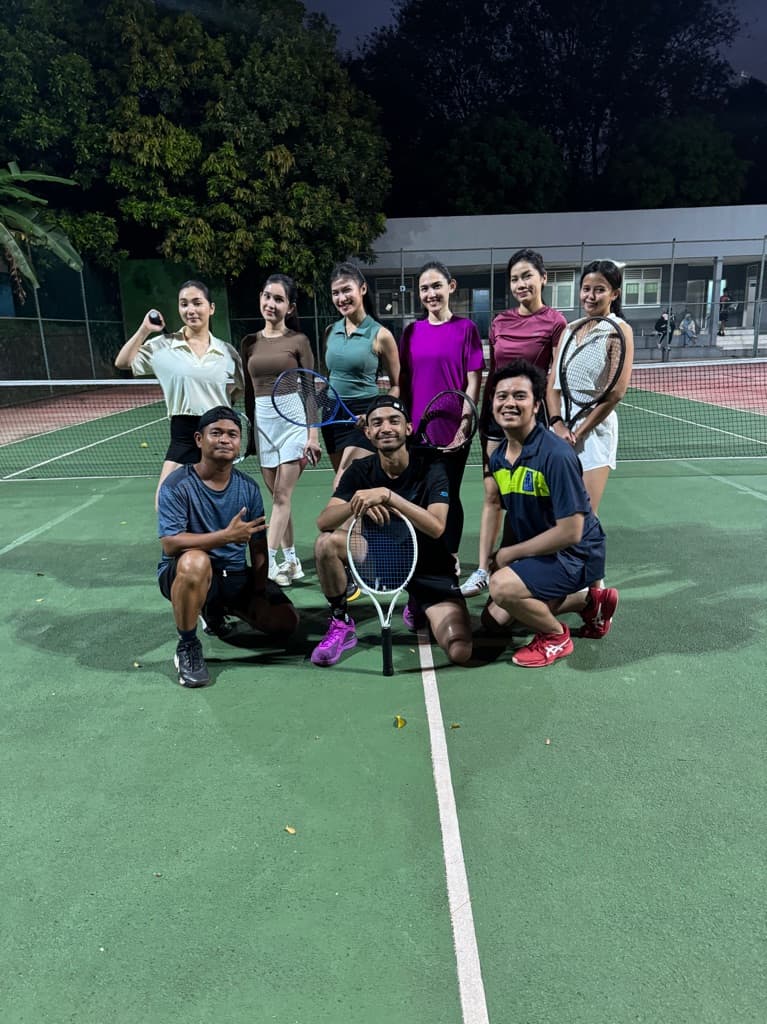 Tennis Senang Senang media 4