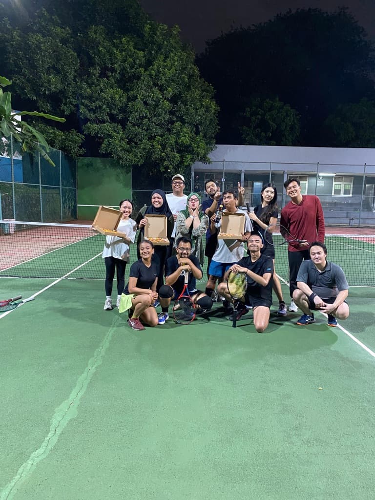 Tennis Senang Senang media 6