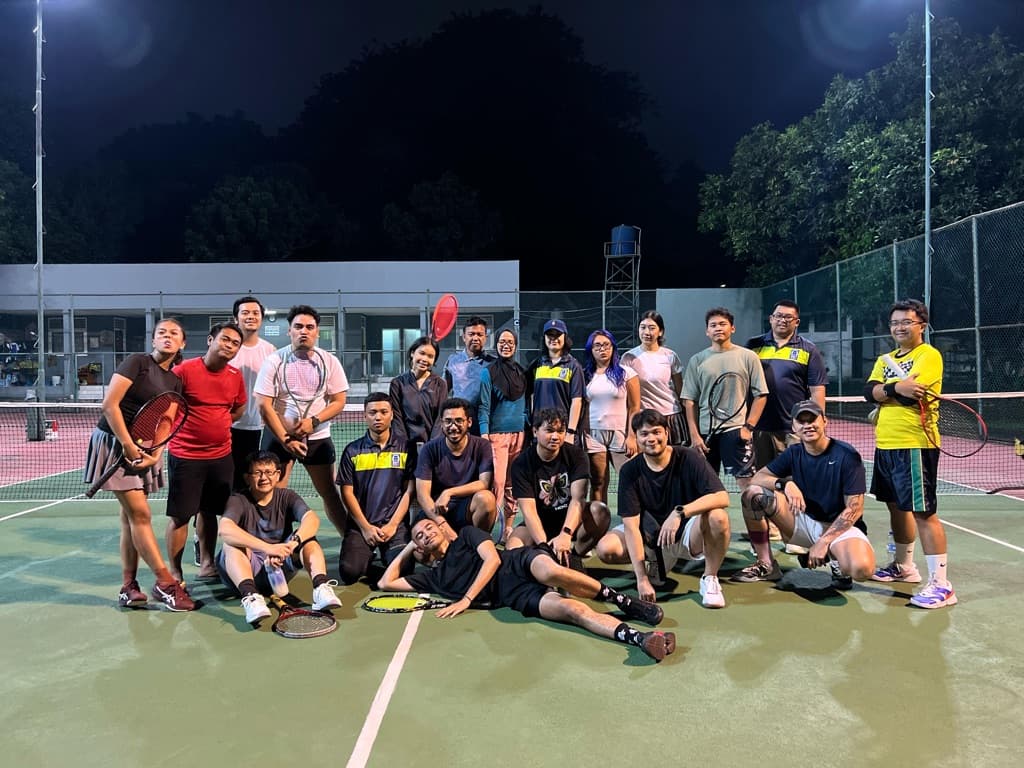 Tennis Senang Senang media 3