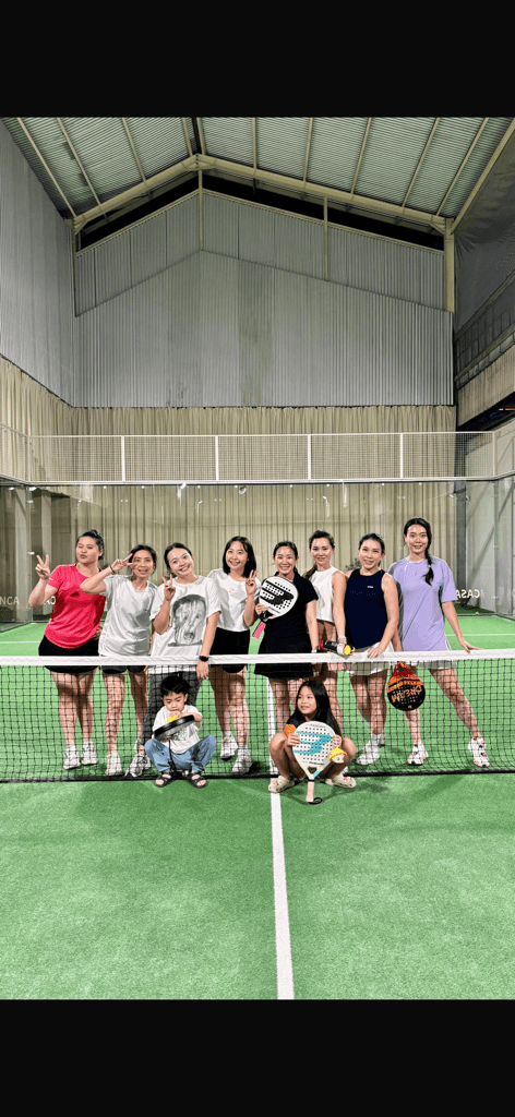Padel with miss bacang media 2
