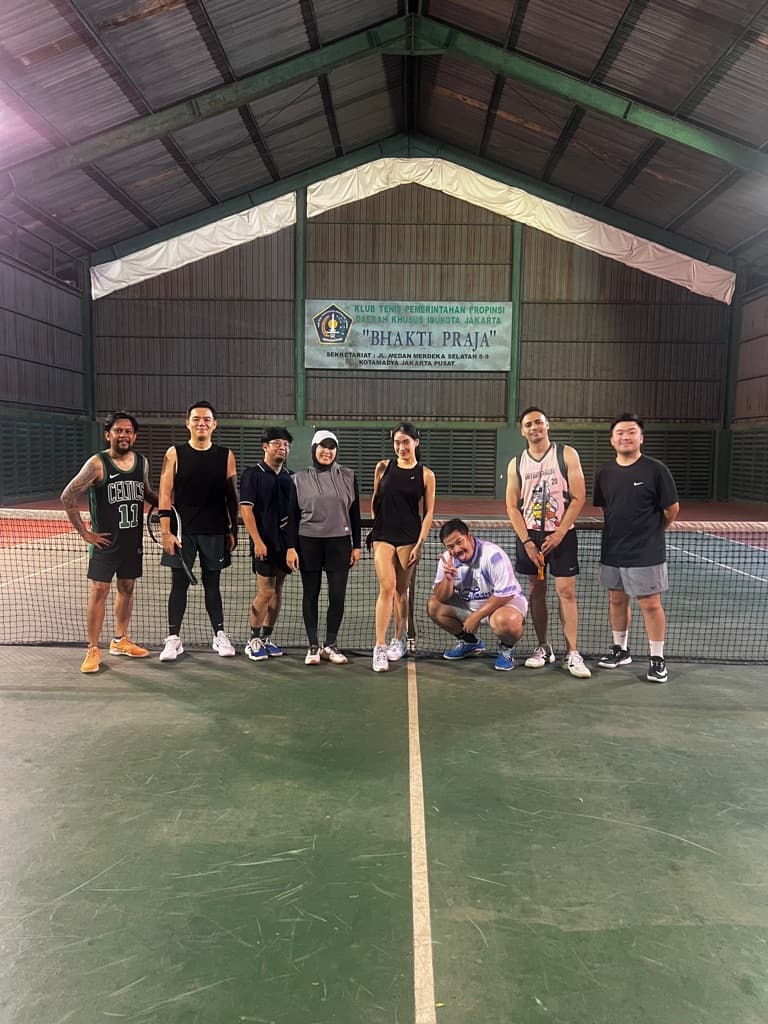 Partai Tenis Indonesia media 2
