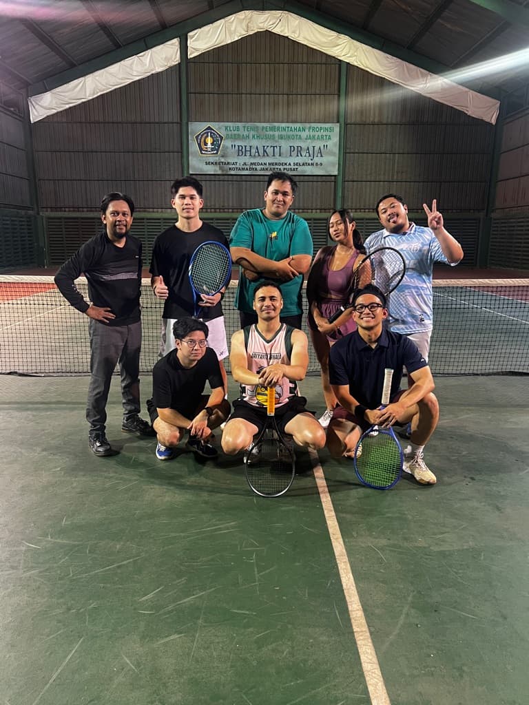 Partai Tenis Indonesia media 1