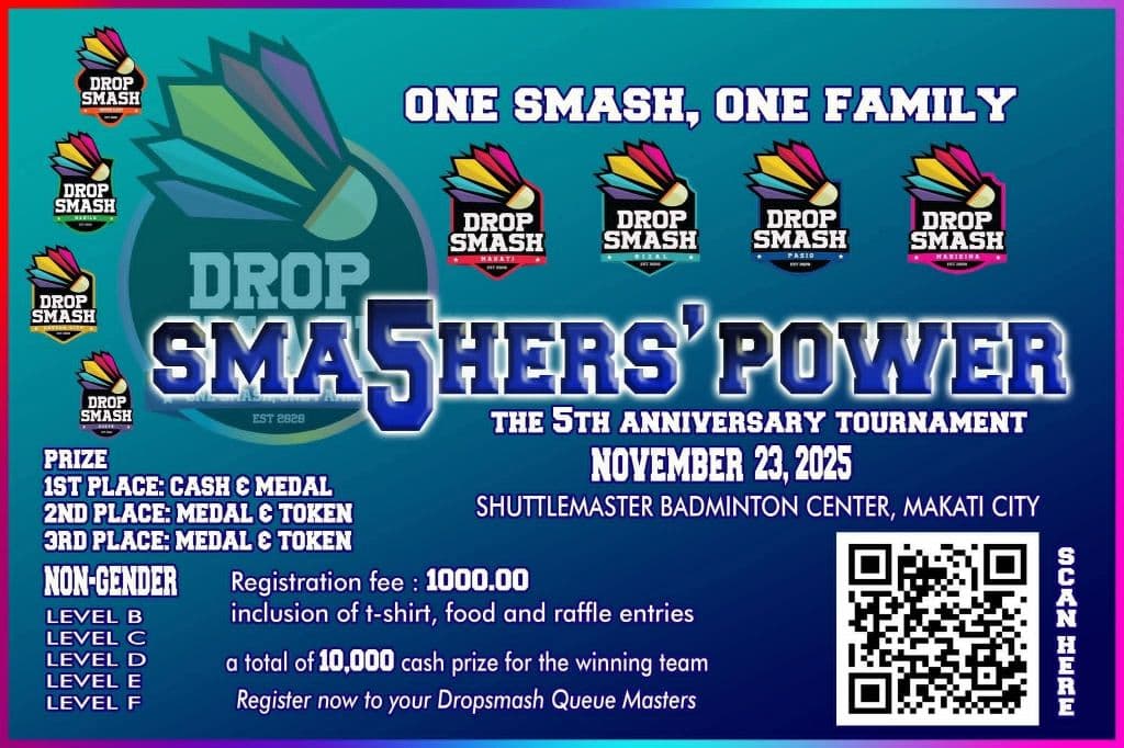 Dropsmash Badminton Queueing Group media 1