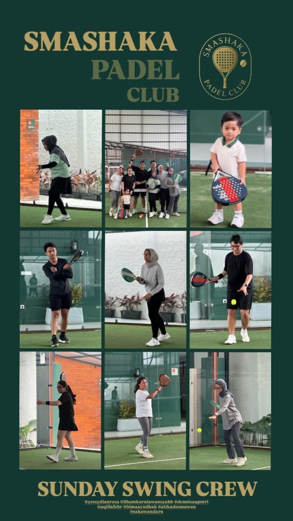 SMASHAKA Padel Club (CIBUBUR & BEKASI) media 2