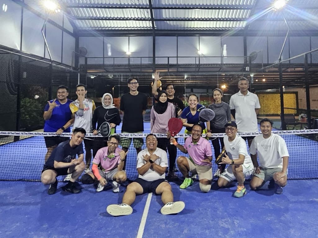 Padel bersama Ijank media 2