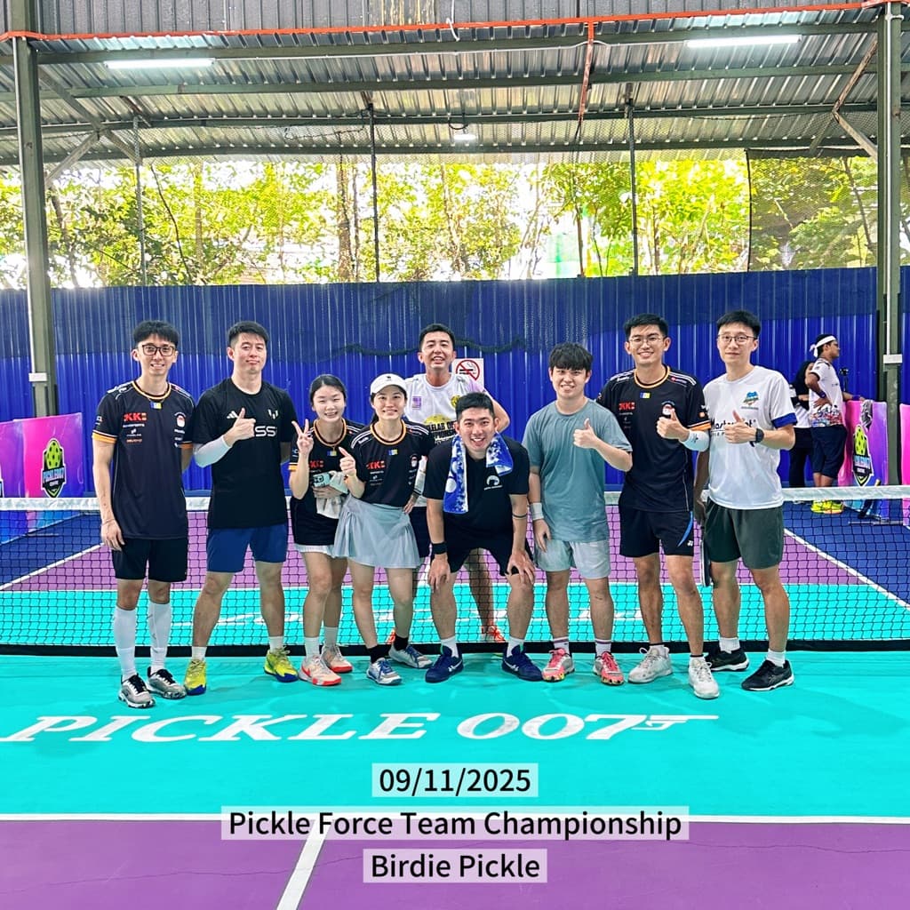 Birdie Pickleball Club  x Franklin Malaysia media 1
