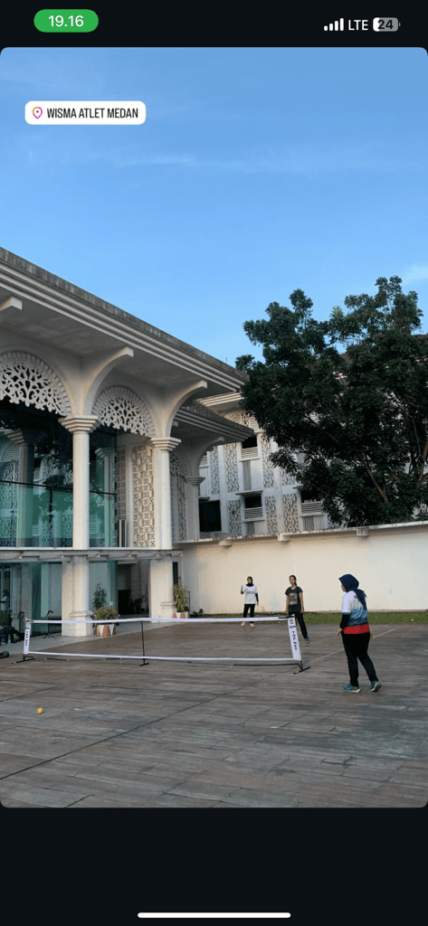Eta pickleball Medan media 1