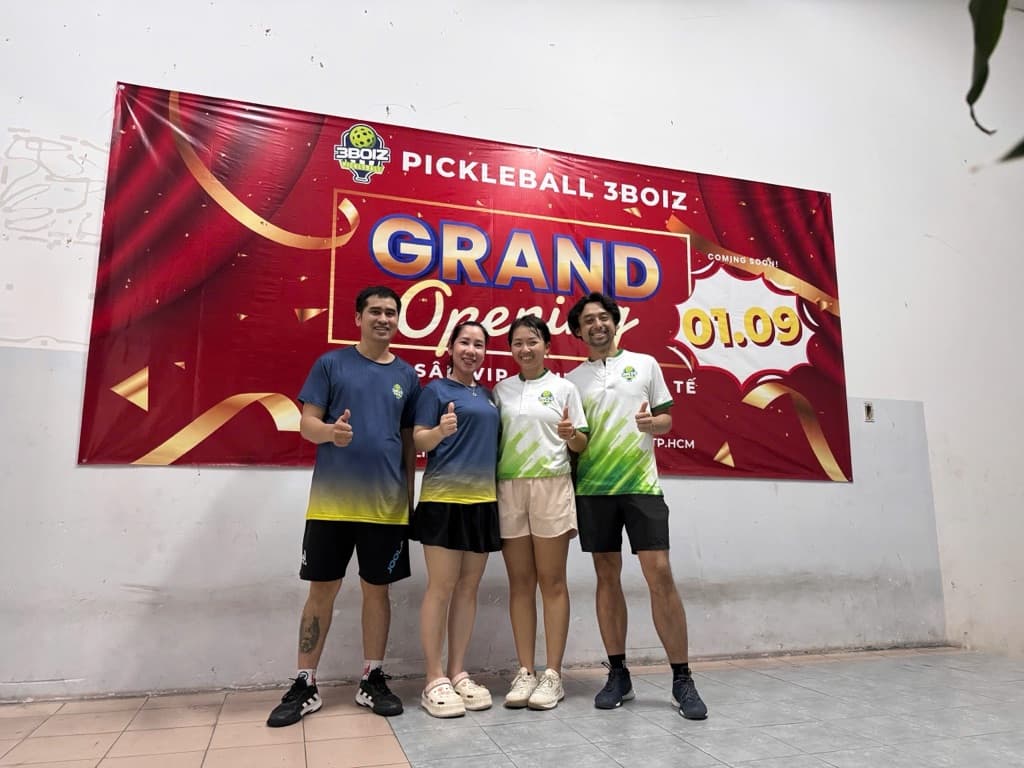 3BOIZ Pickleball Tân Phú media 6