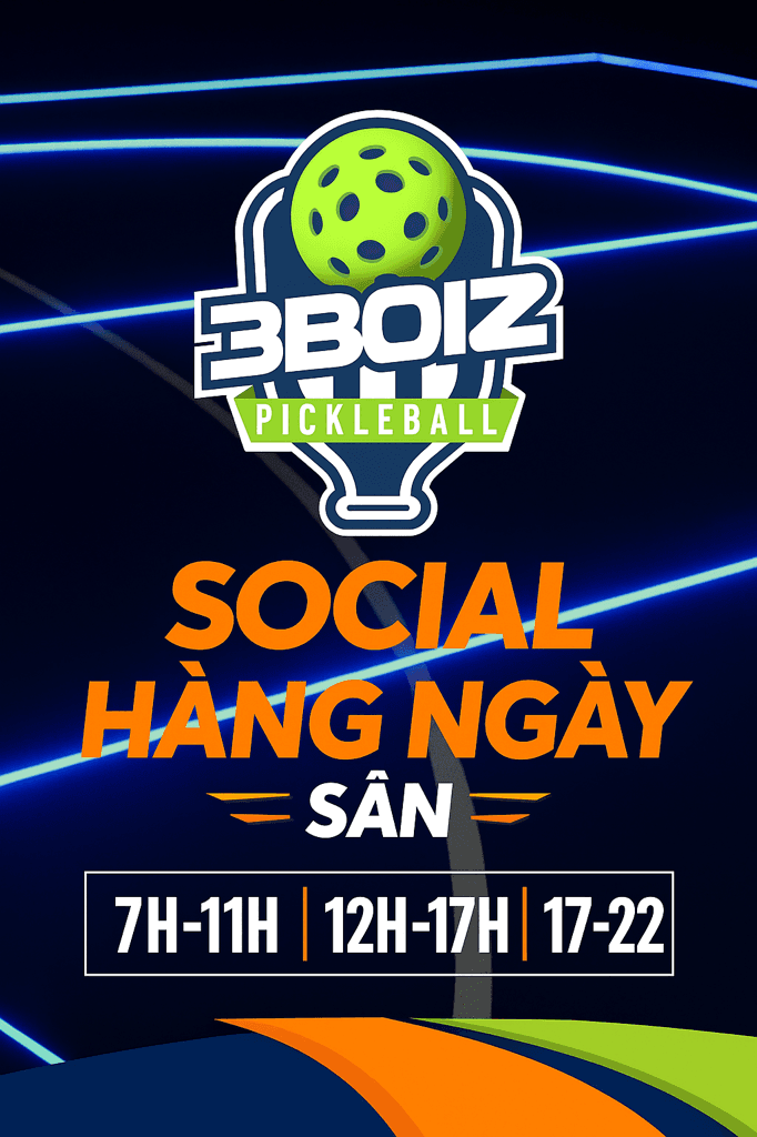 3BOIZ Pickleball Tân Phú media 5