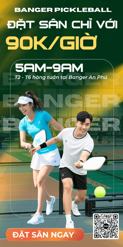 Banger Pickleball An Phú media 2
