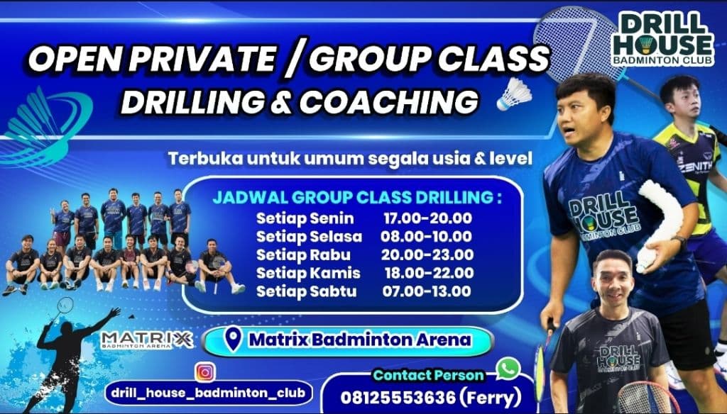 DRILL HOUSE BADMINTON CLUB media 1