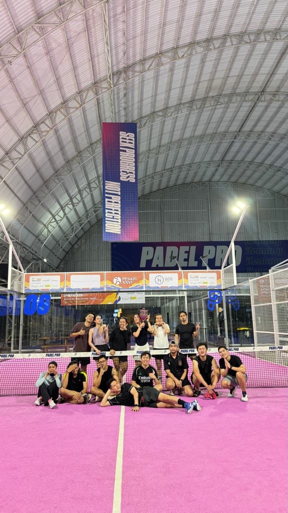 Padel tidak takut istri  media 3