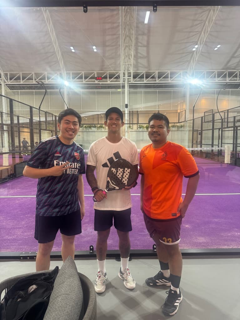 Padel tidak takut istri  media 6