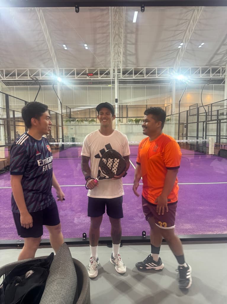 Padel tidak takut istri  media 5