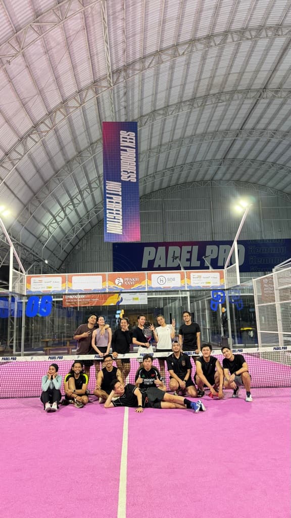 Padel tidak takut istri  media 1