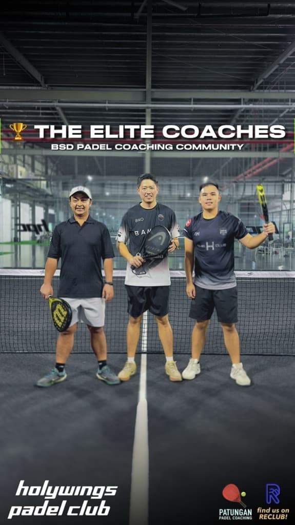 Patungan Padel Coaching BSD media 5