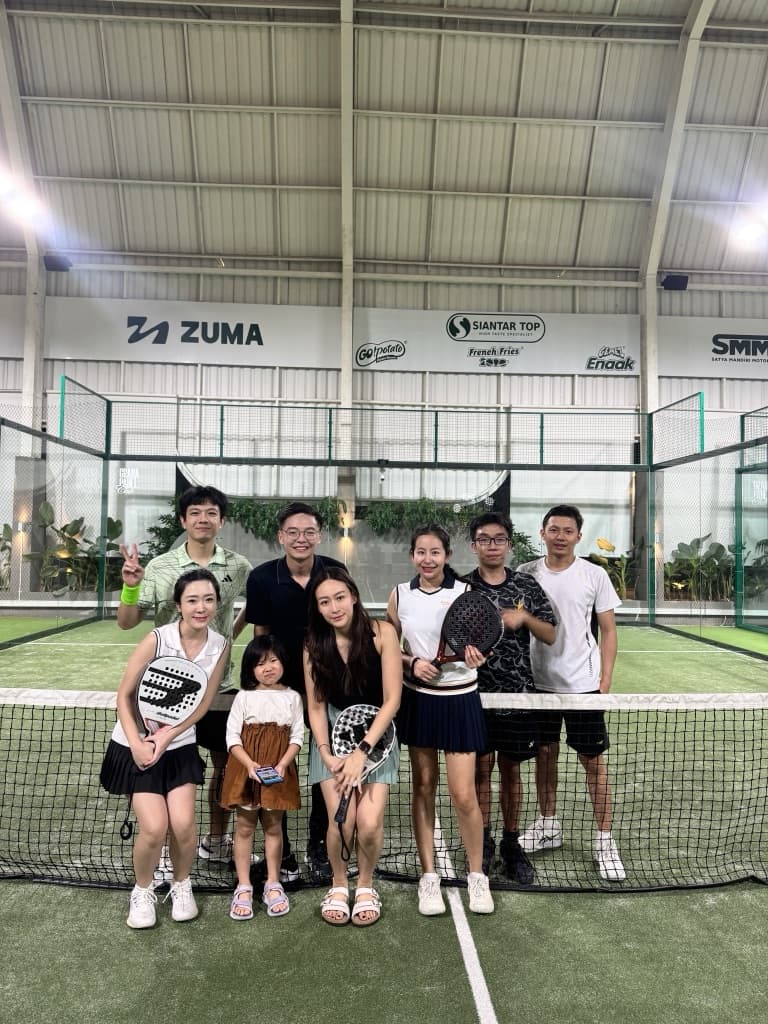 Budak Korporat Racquet Club media 2