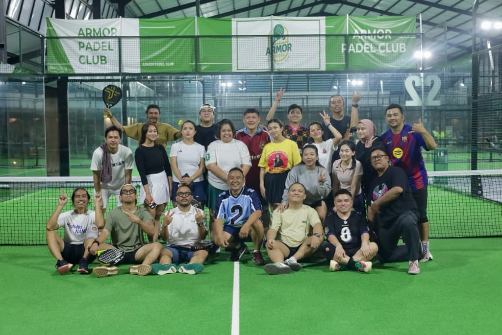 Rombongan Padel media 1