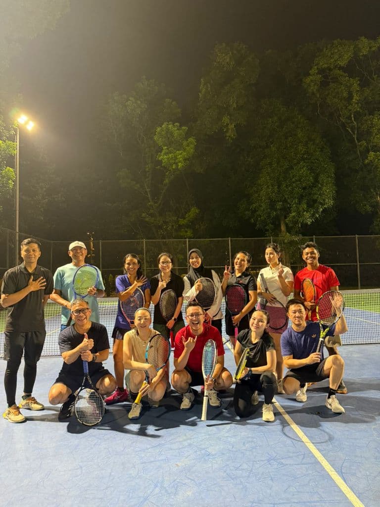 SHINE TENNIS CIMB NIAGA SENTRAYA media 1