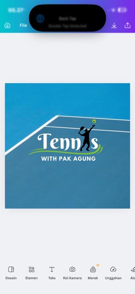 Praktis Tennis media 1