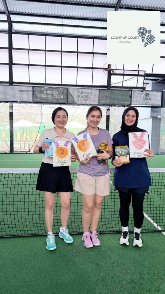 Light up court ✨🎾 media 6