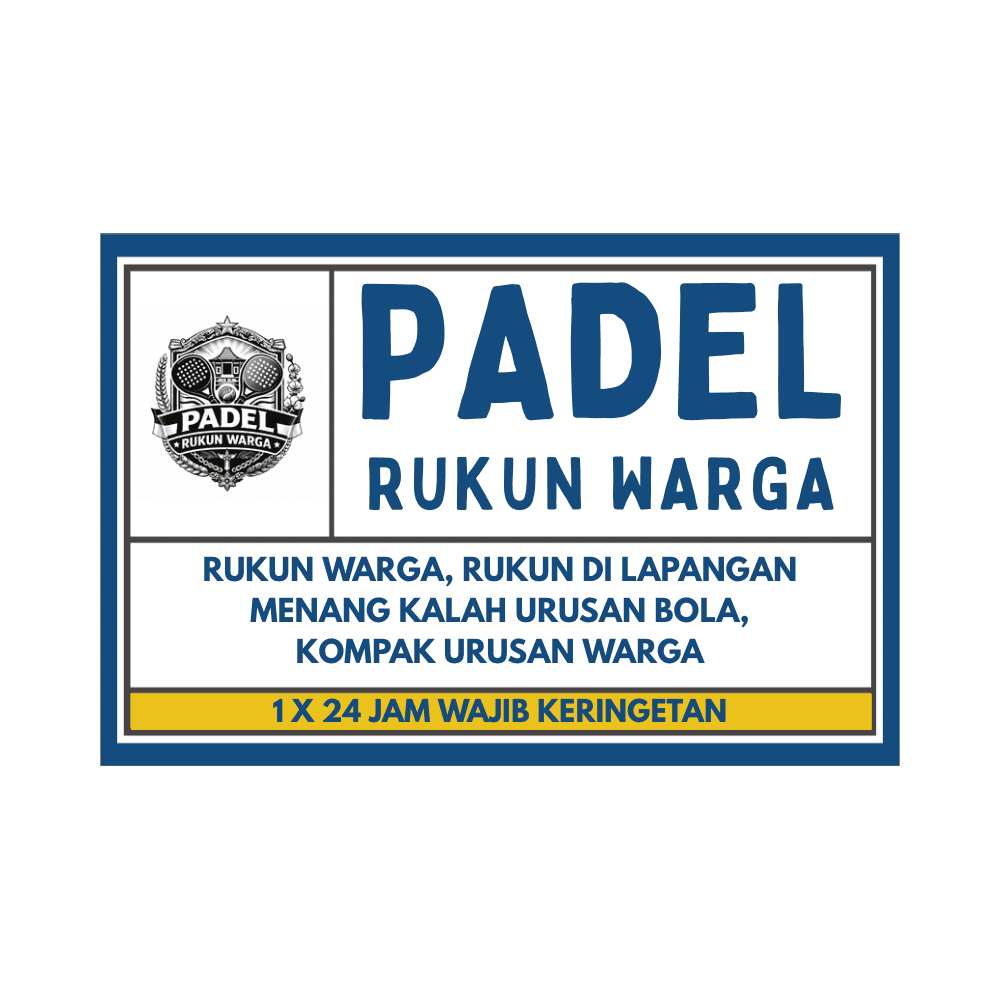RUKUN WARGA PADEL media 2