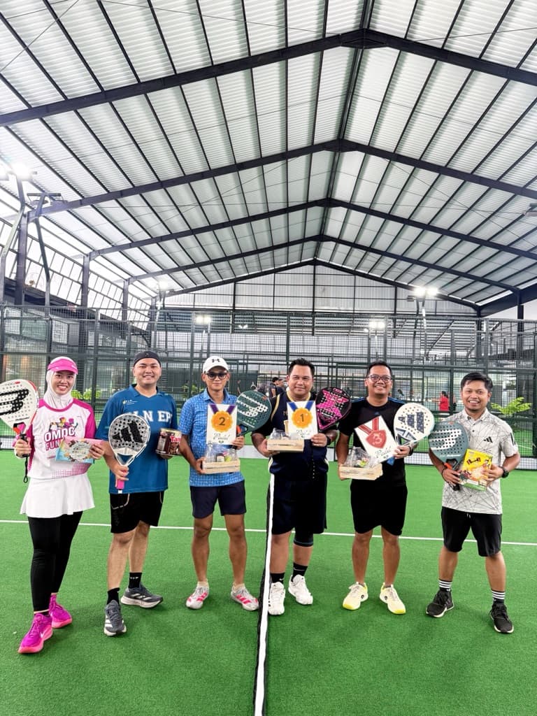 Light up court ✨🎾 media 2