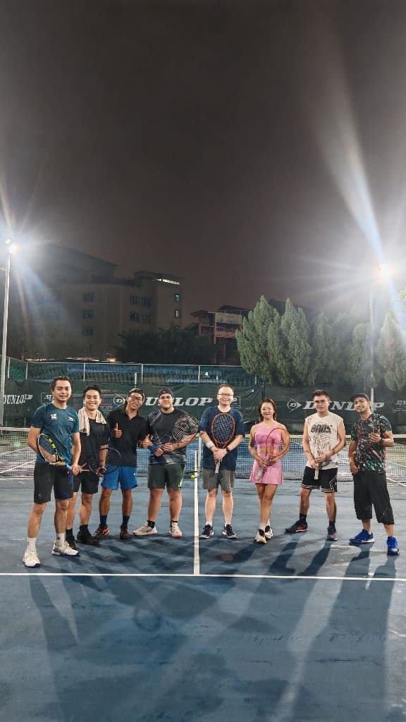 🎾Social Tennis Blue hour🏙️🌇🌆 🌃 media 3