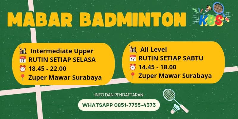 Konco Badminton Surabaya media 1
