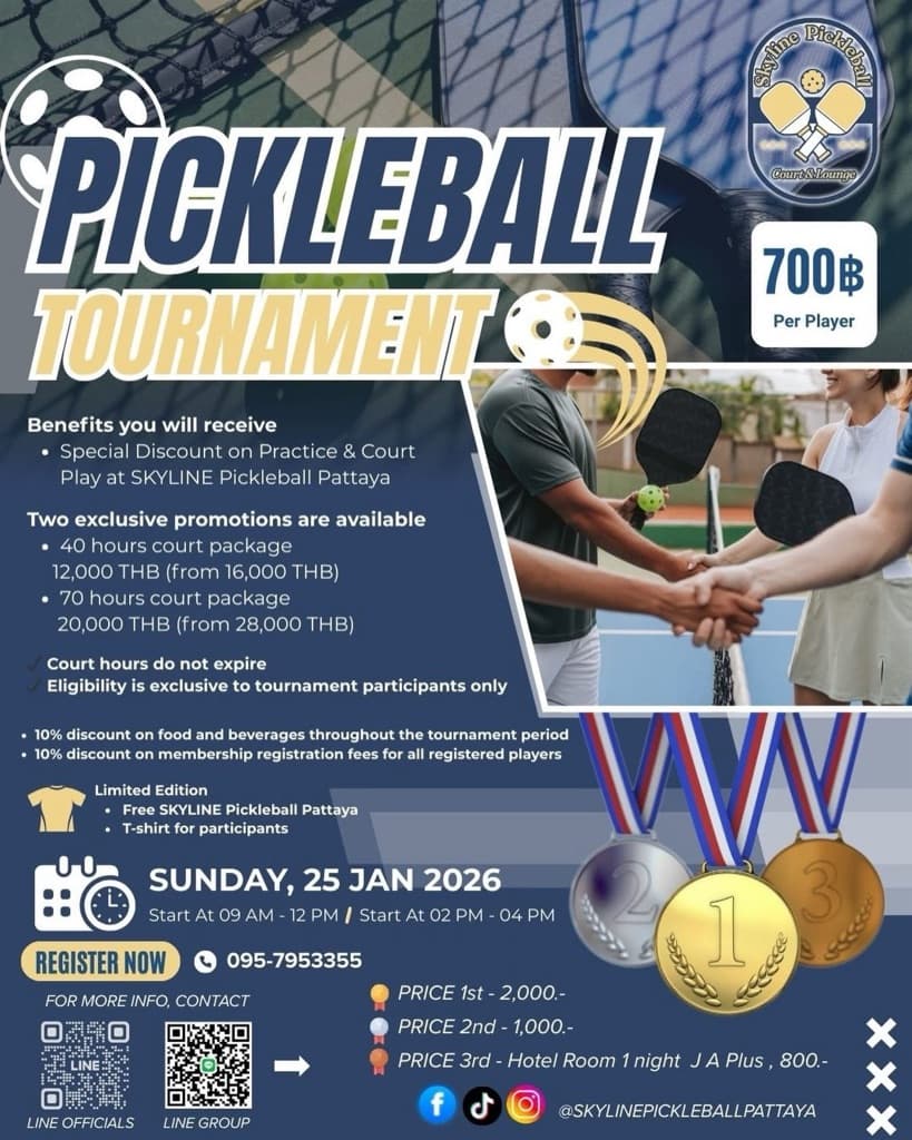 Skyline Pickleball Pattaya  media 2