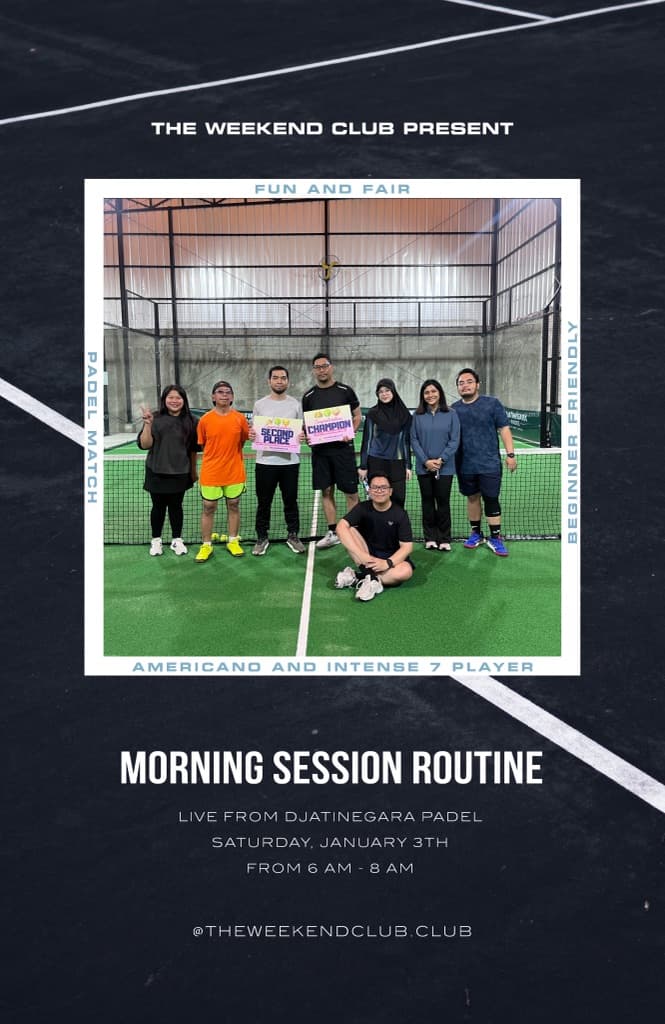 The Weekend Padel Club media 4