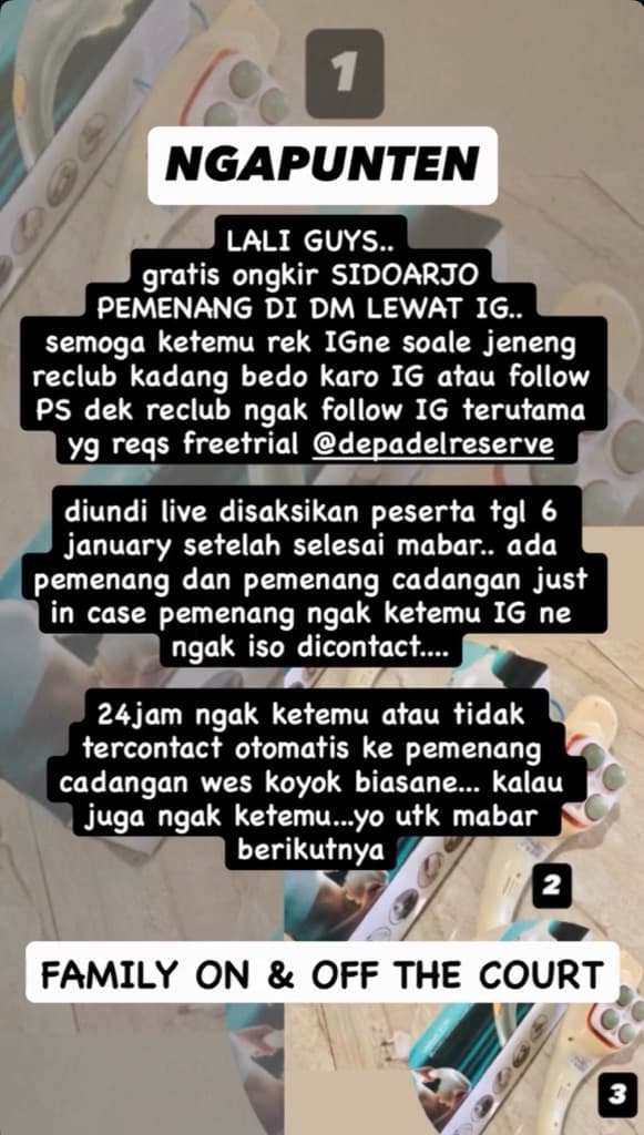 Padel Sidoarjo media 4