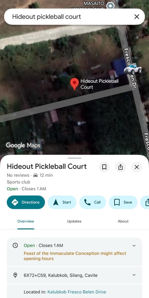 HIDEOUT Pickleball Court - Silang media 1