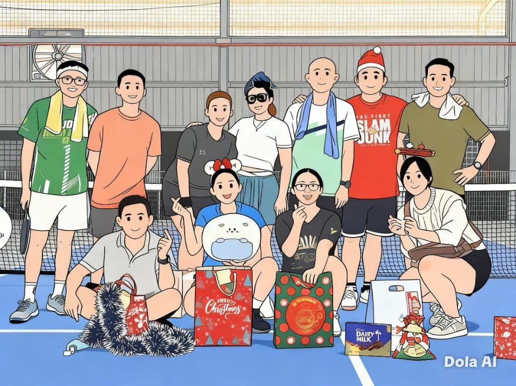 一拍即合Pickleball Social Group media 2