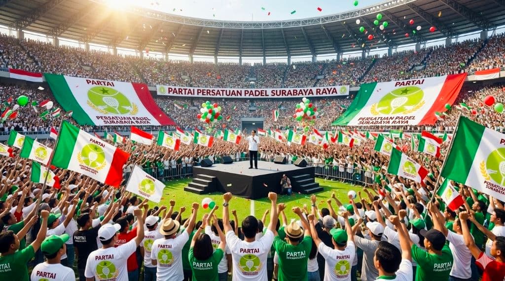 PARSURA - Partai Persatuan Padel Surabaya Raya media 4
