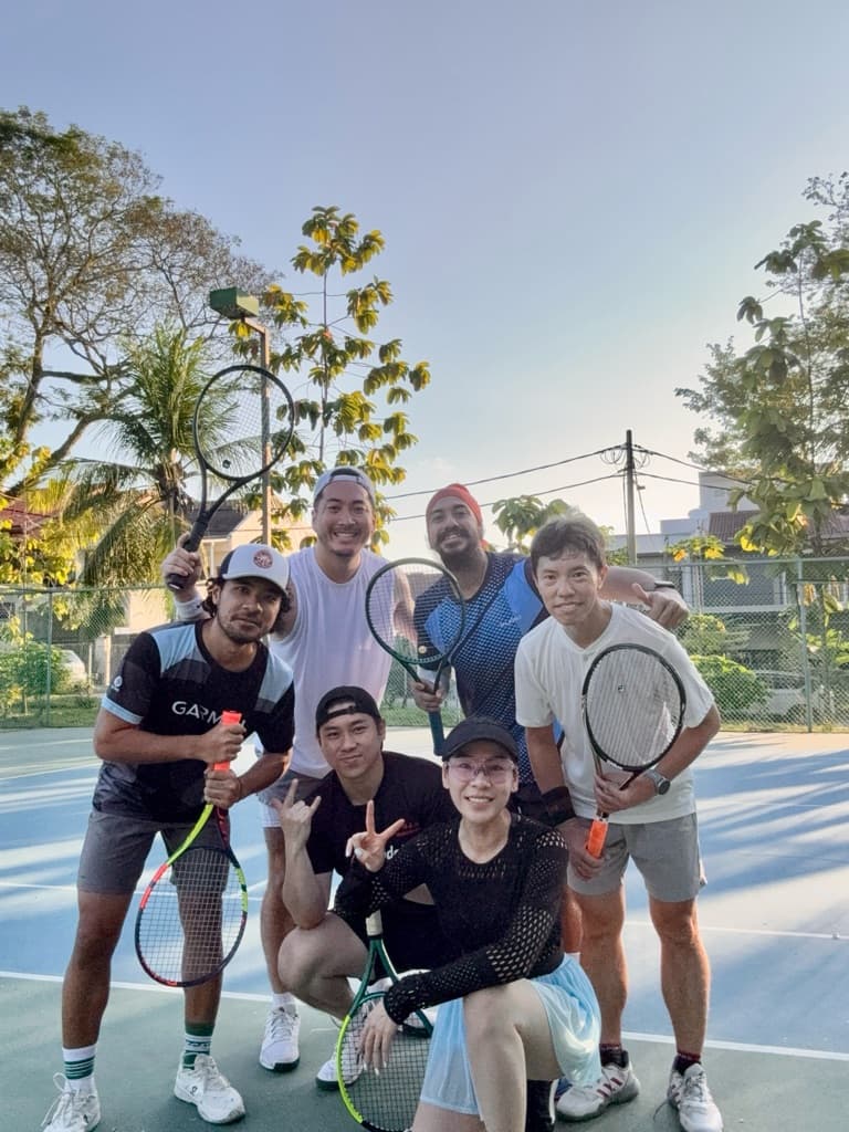 Social tennis in Bangsar media 4