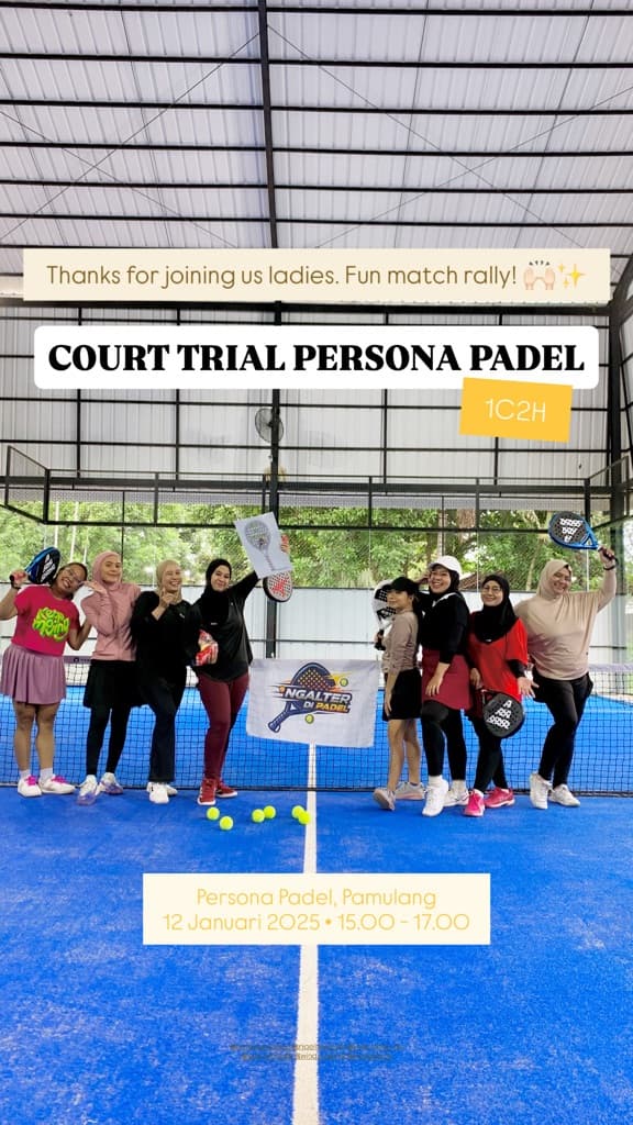 Ngalter Di Padel media 1