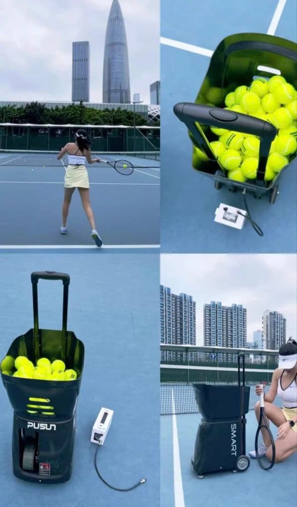" TENNIIX " PRO  * 1st Motion - AI Tennis Machine media 3