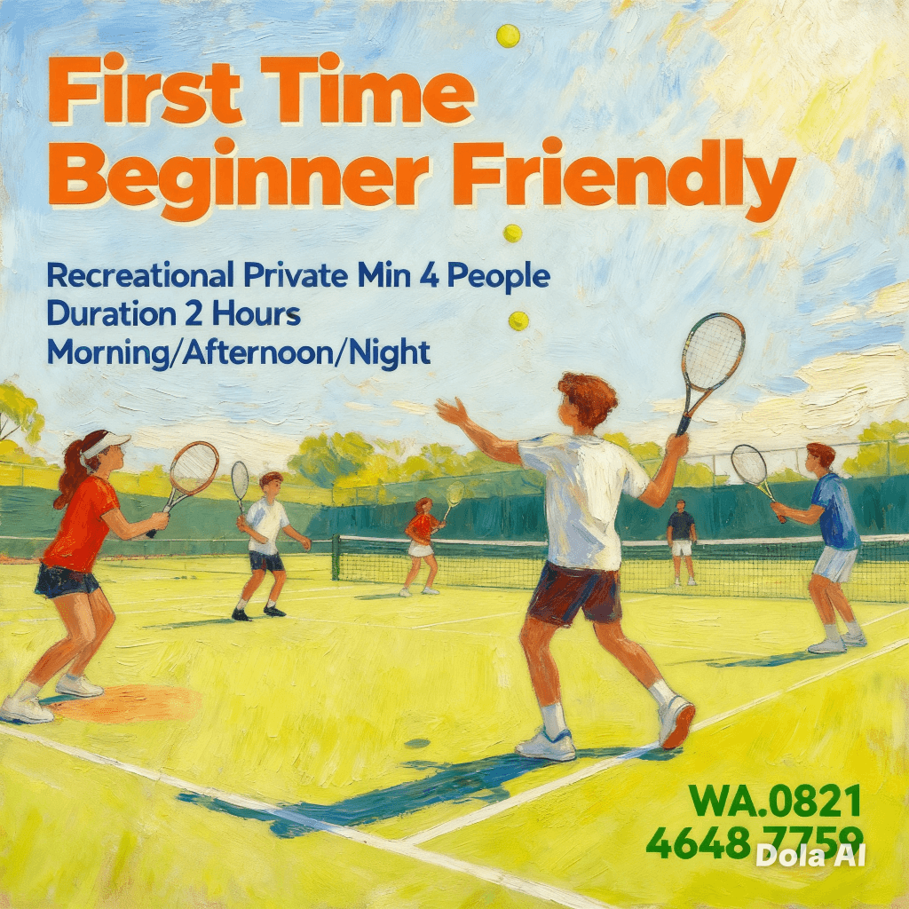 Main tenis semarang jatidiri  media 1