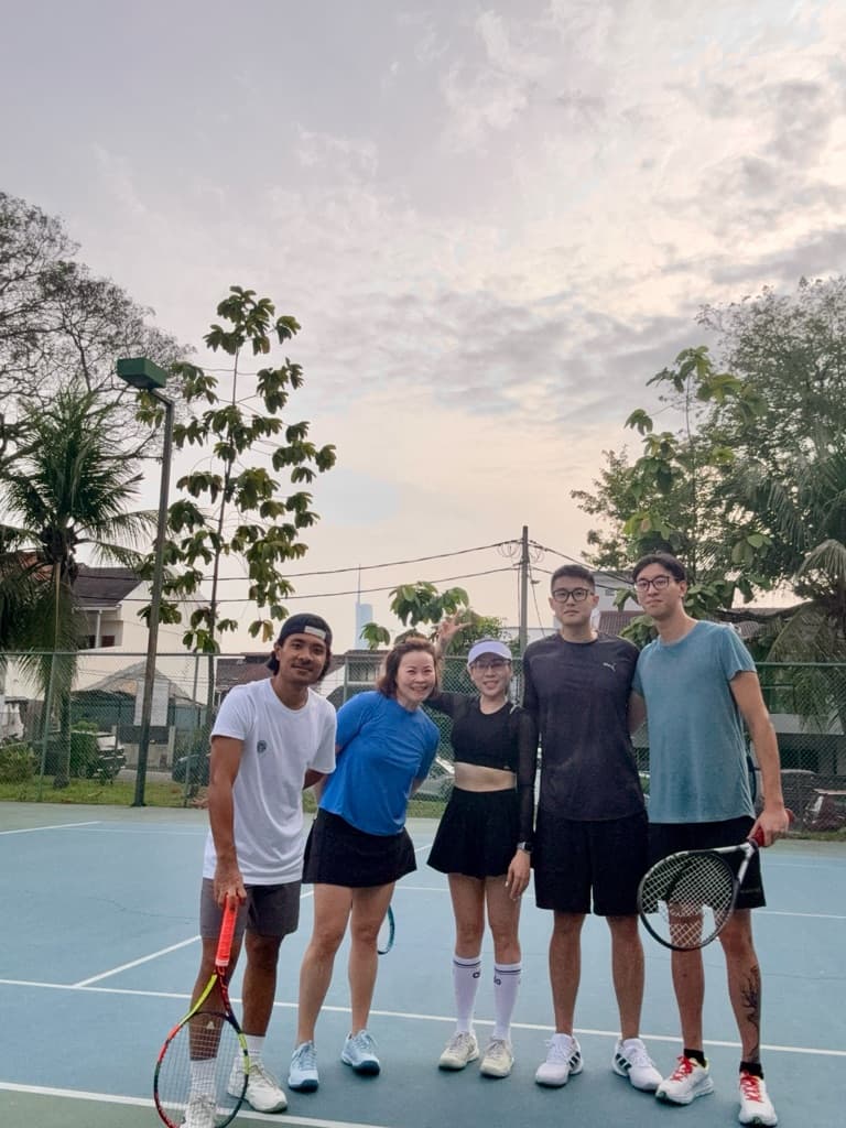 Social tennis in Bangsar media 3