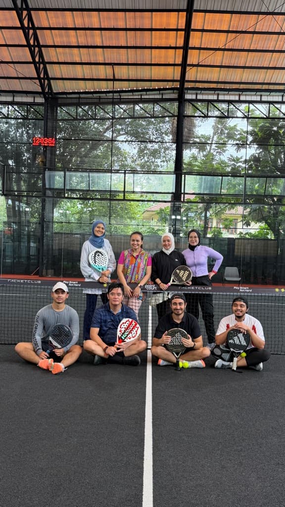 Suami Istri Padel Bareng 🫶🏼 media 2