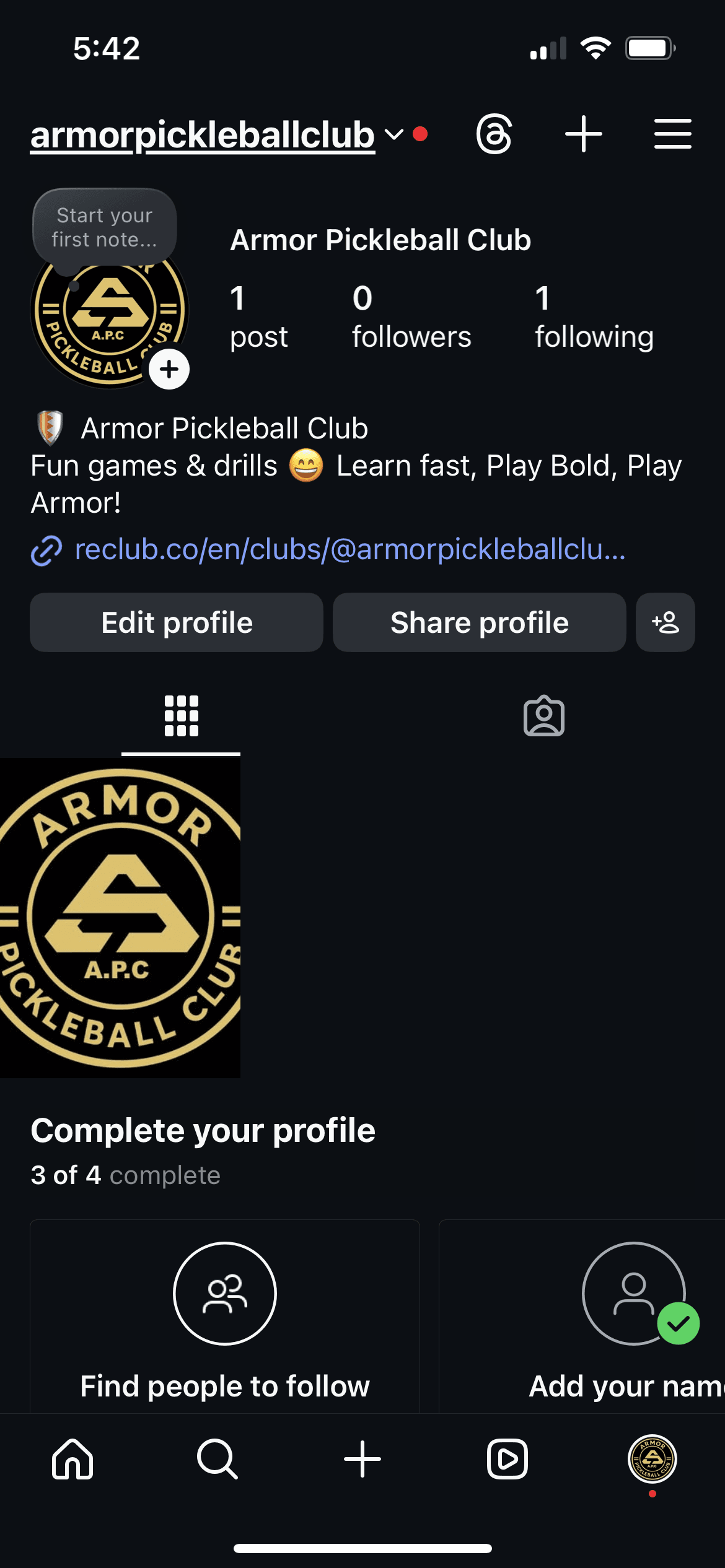 Armor Pickleball Club • Play Bold Play Armor  media 5