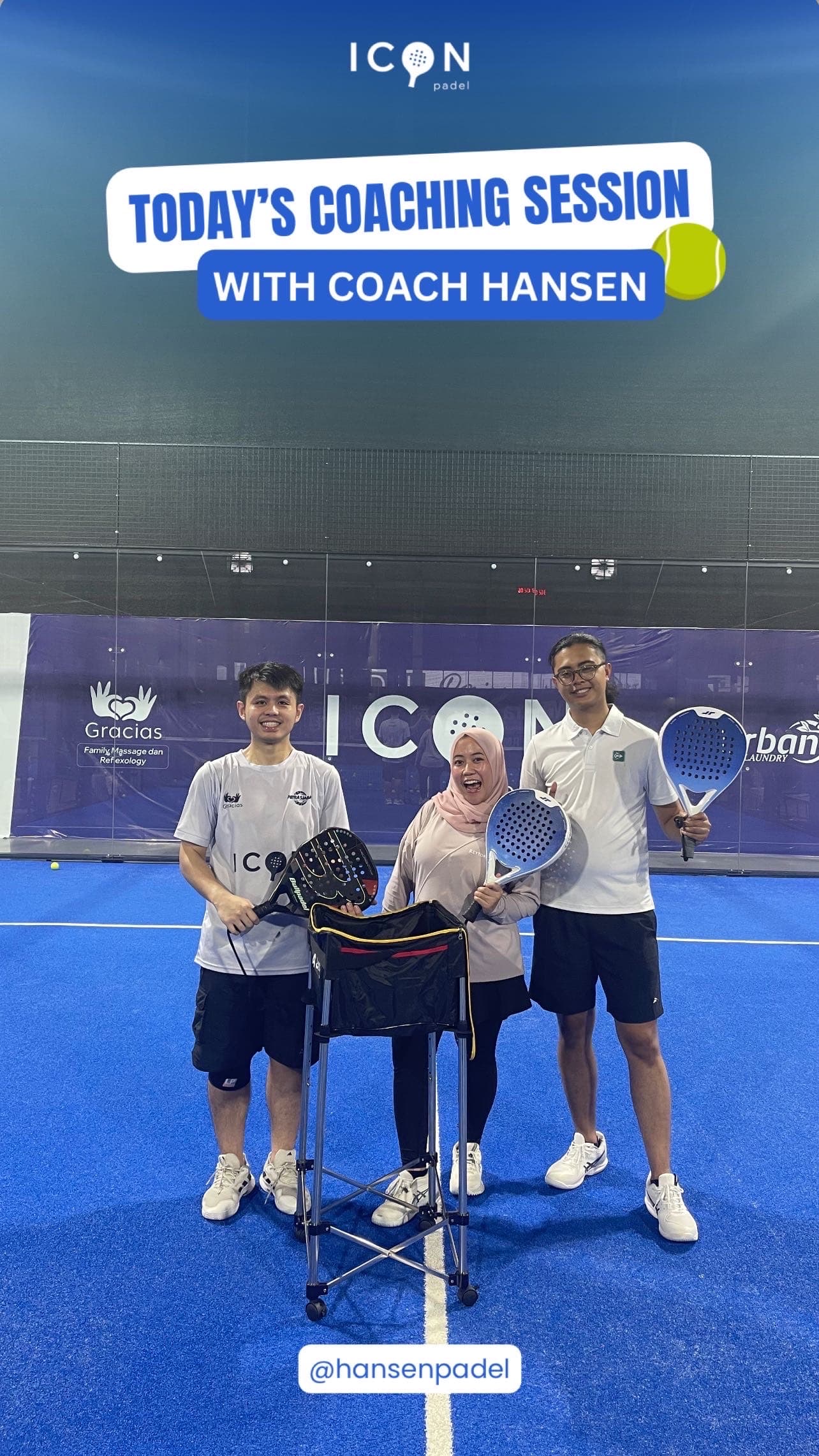 Coaching at Icon Padel media 6