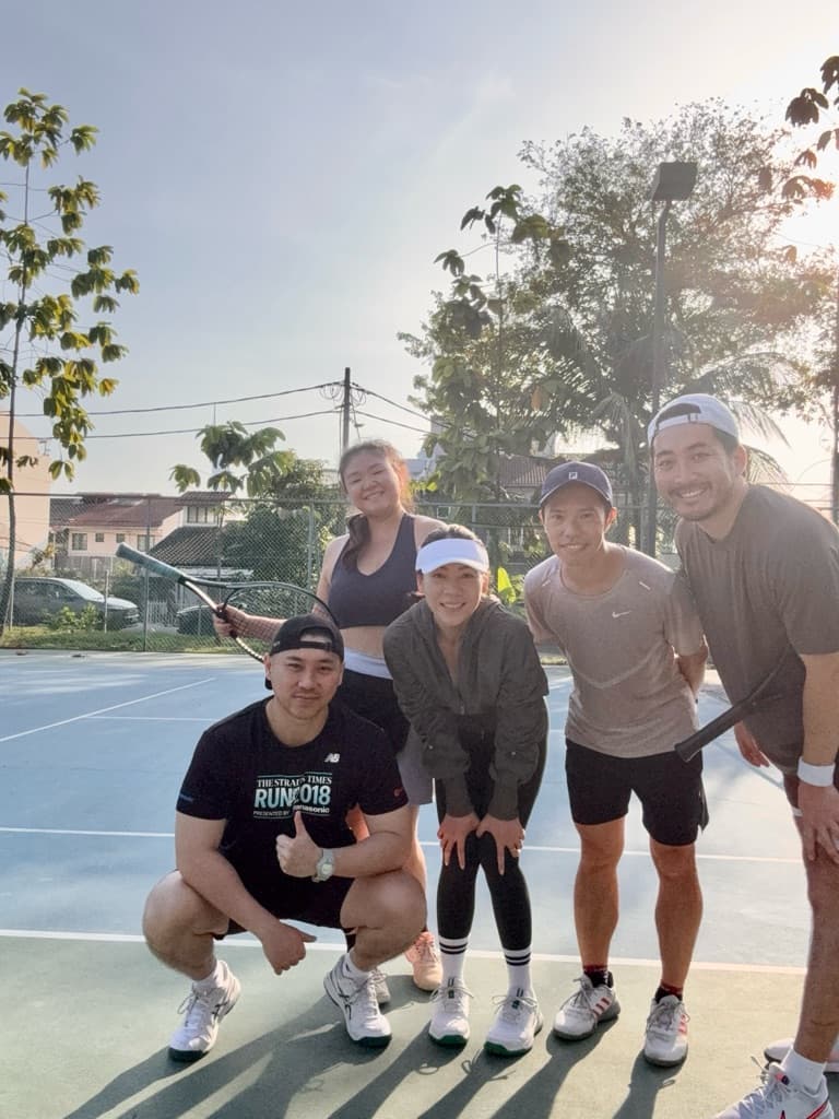 Social tennis in Bangsar media 1