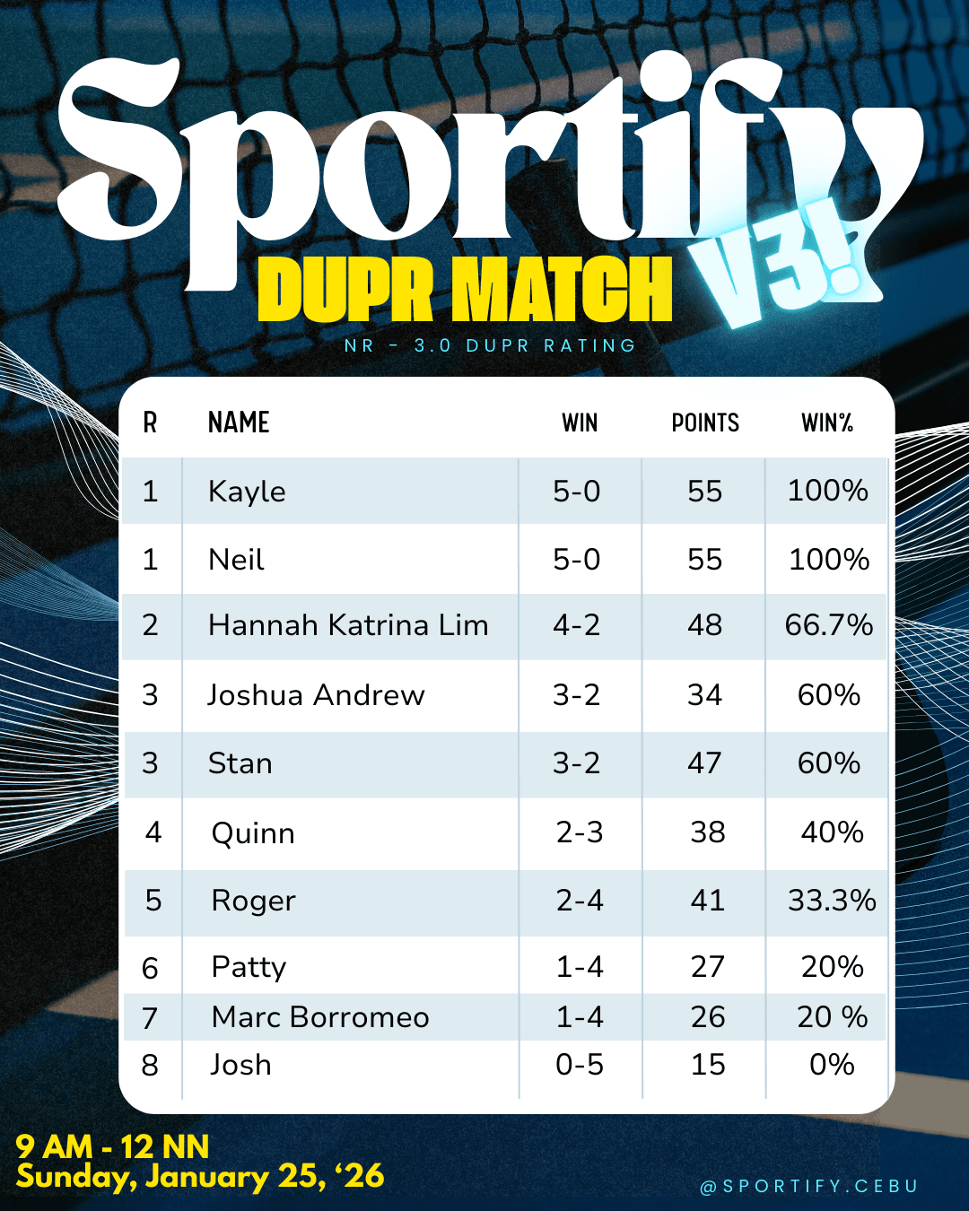 Sportify (Pickleball) media 1