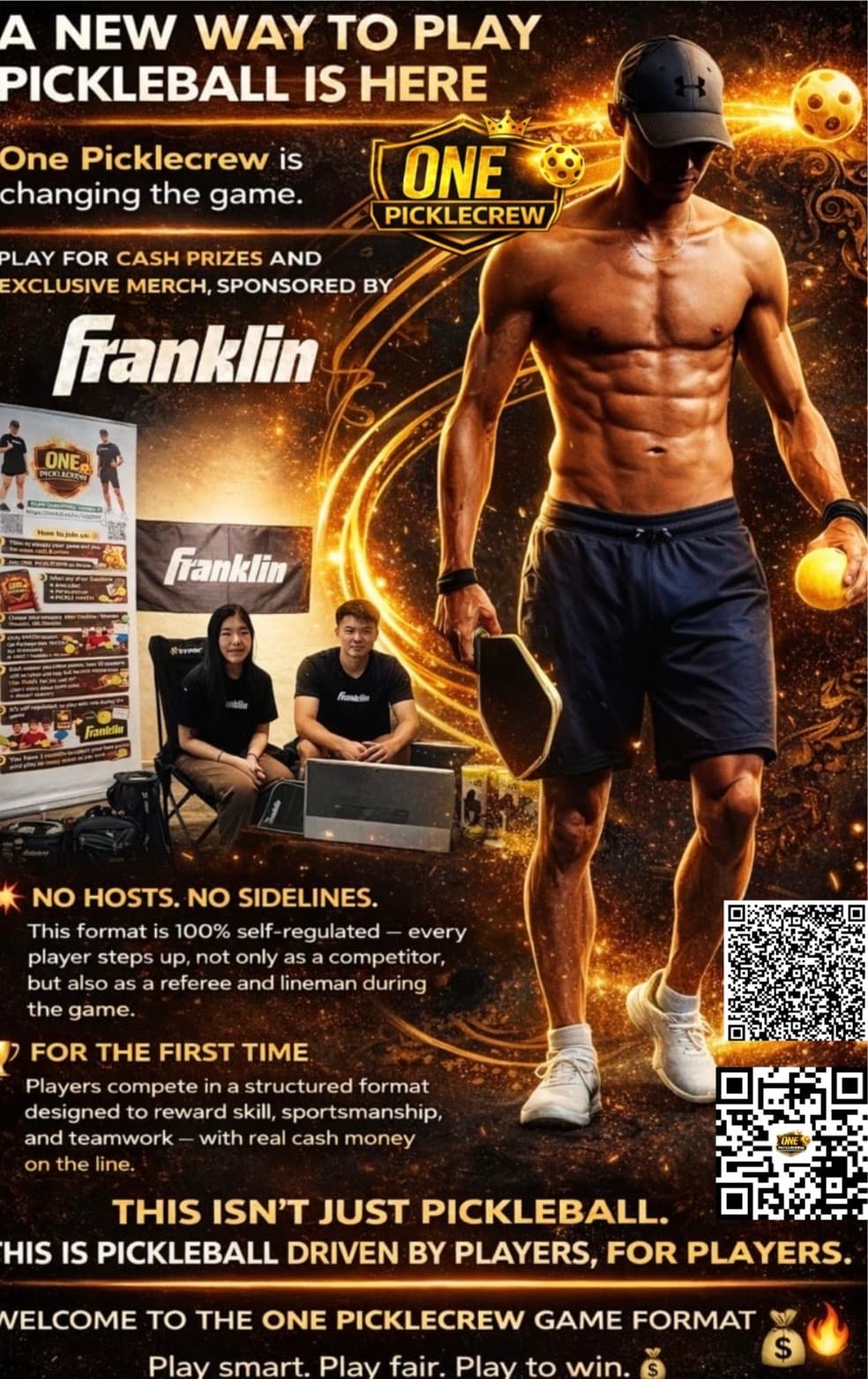 ONE Picklecrew - Sponsor by Franklin Malaysia & Claryglo media 3
