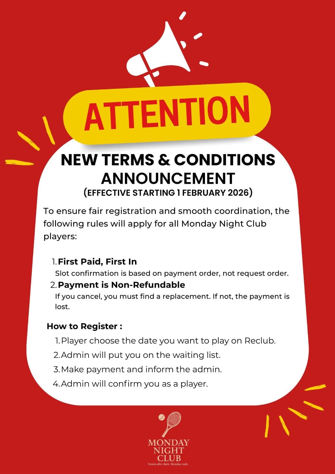 Monday Night Club media 2